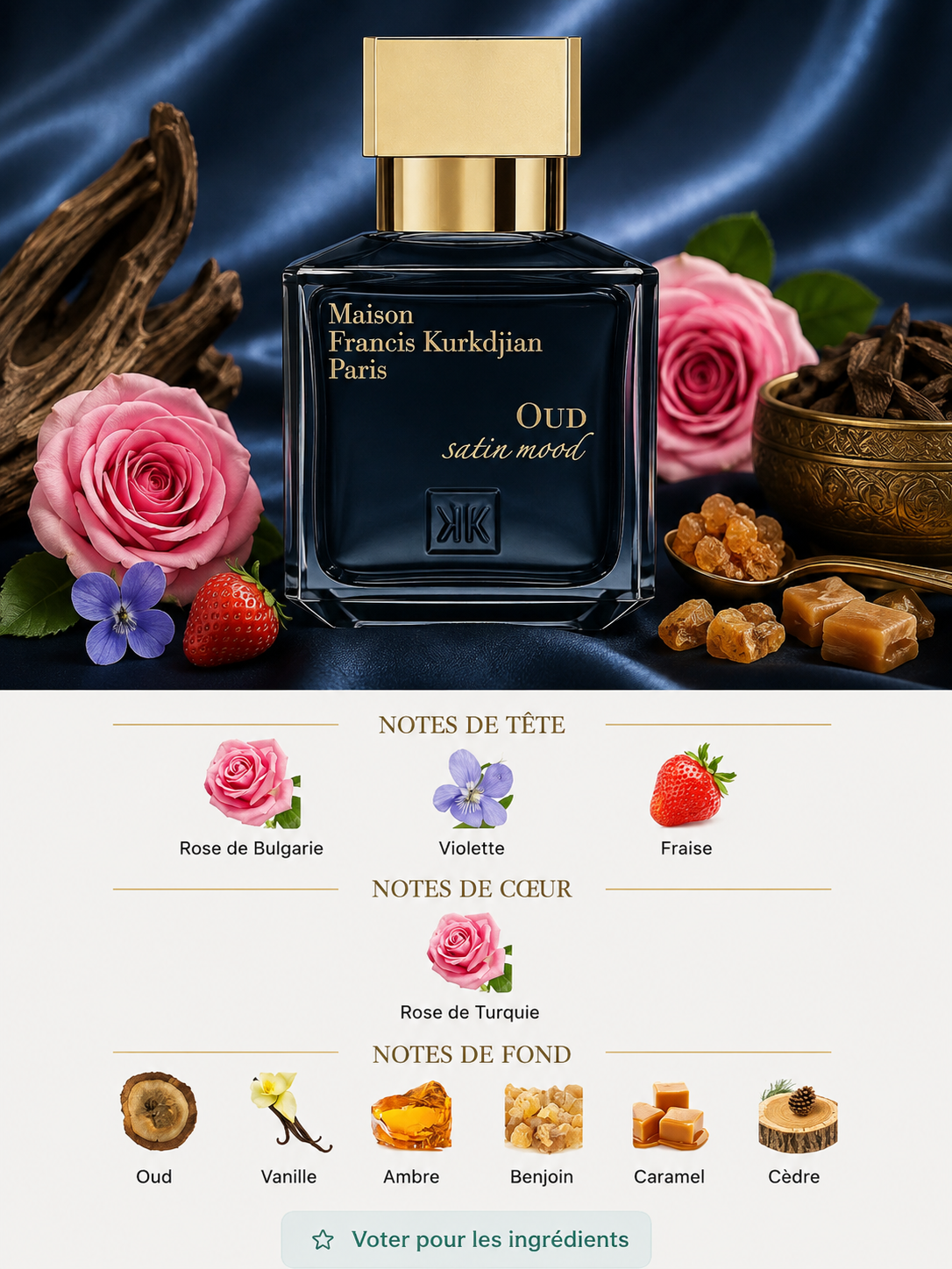 Maison Francis Kurkdjian Oud Satin Mood - Décantage