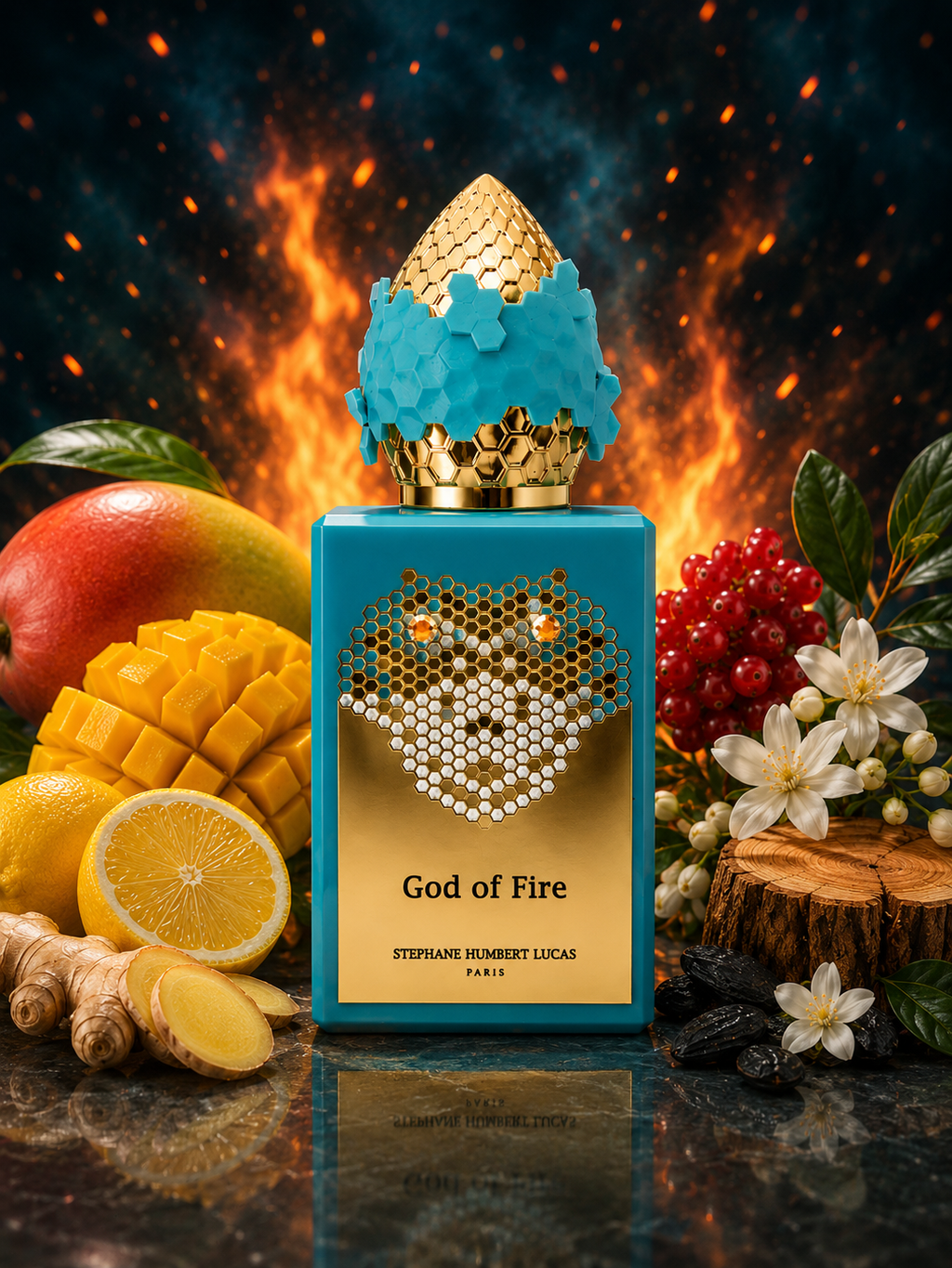 Stephane Humbert Lucas God of Fire - Décantage ou piéce entiére