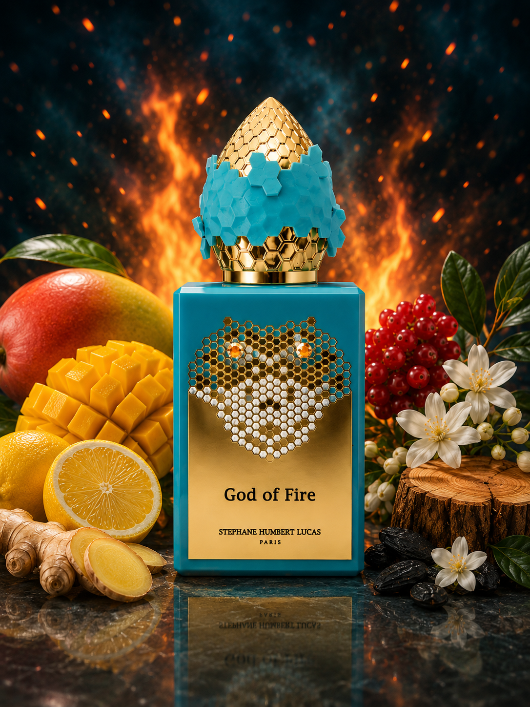 Stephane Humbert Lucas God of Fire - Décantage ou piéce entiére