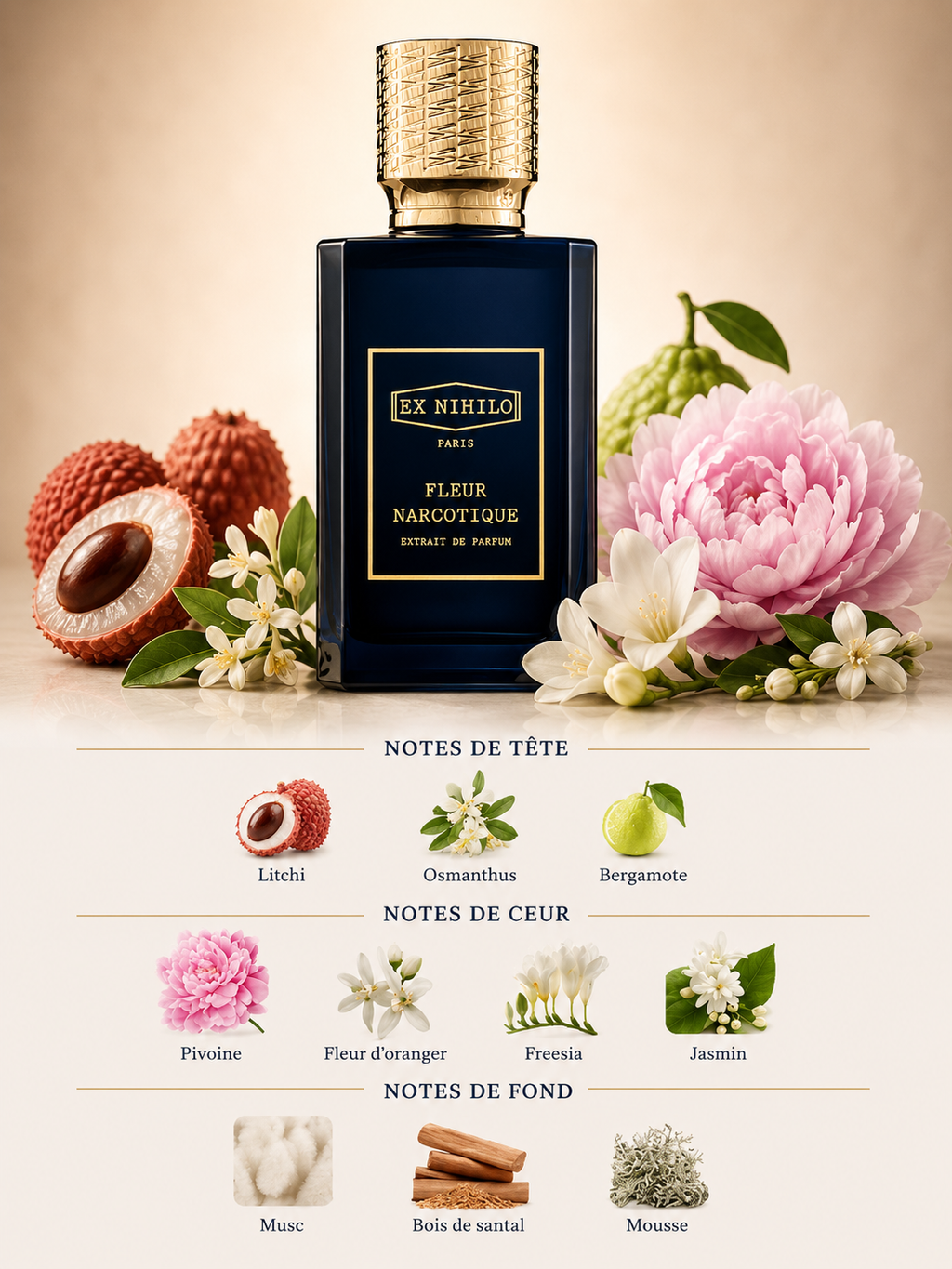 Ex Nihilo Fleur Narcotique Extrait de Parfum - Décantage