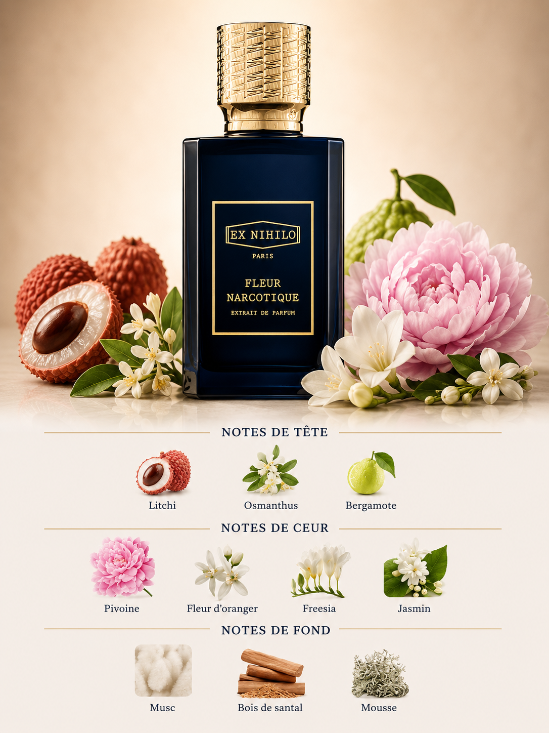 Ex Nihilo Fleur Narcotique Extrait de Parfum - Décantage